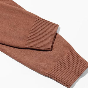 Pull-over en polaire pour homme de haute qualité, vente en gros, imprimé, col rond, confortable, mélange polyester/coton, personnalisable - Product Image 4