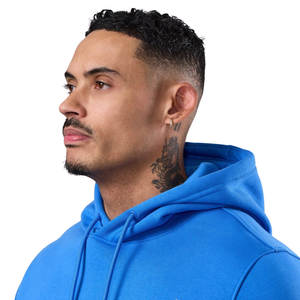 Ensemble de survêtement bleu vif à capuche pour homme – Tenue décontractée de sport et de gym – Sweat à capuche et pantalon de jogging – Vêtements de sport d'hiver – Mode urbaine – Tenue active - Product Image 3