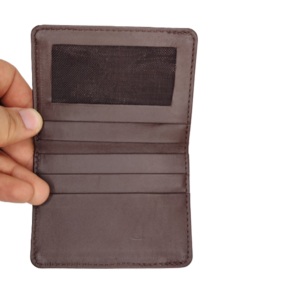 Portefeuilles Courts Homme en Cuir Véritable Premium de Haute Qualité avec Protection RFID, Fermeture Pliante, Porte-Cartes Tendance, Fiables, OEM 2026 - Product Image 1