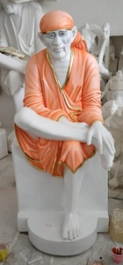รูปปั้นพระศรีบาบาทำจากหินอ่อน - Product Image 3