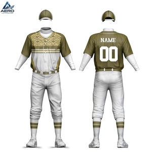 Uniforme de Béisbol de Buena Calidad, Uniforme de Equipo de Primera Calidad y Uniforme de Béisbol a Bajo Precio, el Mejor Diseño Personalizado - Product Image 1