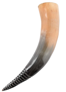 Jarra de Cerveza Vikinga de Cuerno de Búfalo, Hecha a Mano, Ecológica, Pulida, con Acabado Estilo Animal - Product Image 2