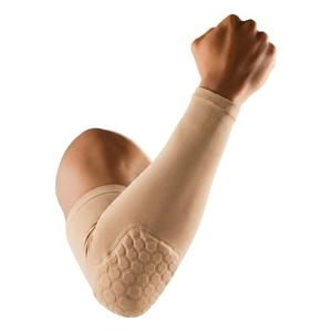 Manchon de protection pour coude professionnel, en Spandex et Nylon fins, léger, respirant, unisexe, pour adultes - Product Image 1