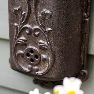 Modern Secure <b>Metal</b> Mail <b>Box</b> Post for <b>Letter</b> Storage Residential Delivery Solutions Customizable Color Lock Made India - Product Image 5