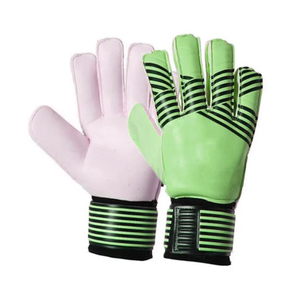 Gants de gardien de but bleu clair OEM/ODM à doigts coupés, avec impression en caoutchouc rayé, pour matchs de football, de COSH Sports - Product Image 3