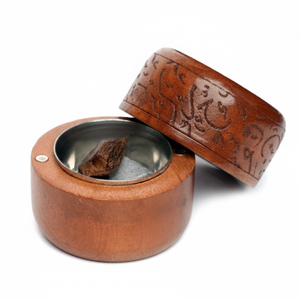 Natural Wooden Incense Holder Arabic Engraving High Quality <b>Bakhoor</b> <b>Burner</b> For Ramadan Eid Festive Gifting Best Selling Mubkhar - Product Image 5