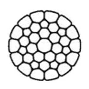 AISI Dây Thép Cacbon Cao Tiêu Chuẩn 6*37 Dây Thép Không Mạ Kẽm 18Mm 22Mm Dùng Cho Tàu Và Cần Cẩu - Product Image 3