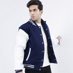 <b>FLY</b> HUMBLE SPORTSWEAR Premium Quality Plus Size <b>Men's</b> College Baseball Varsity <b>Jackets</b> Latest Design Lightweight Waterproof - Product Image 2