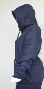 Ensemble de survêtement pour femme en coton biologique respirant et à séchage rapide, taille plus, bleu marine, logo personnalisé OEM ODM USA Europe - Product Image 2