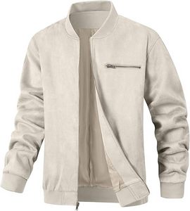 Unisex Casual Spring Satin Bomber <b>Jacket</b> 100% Cotton <b>Waterproof</b> Breathable Windproof Quick Dry <b>Thin</b> Front Athletic Varsity Sale - Product Image 5