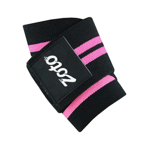 Sangles de soutien pour haltérophilie avec logo personnalisé, élastiques et robustes, bandes de compression pour les coudes pour la force athlétique – Fournisseur direct usine - Product Image 2