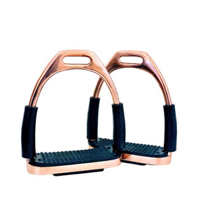 High Quality Aluminum Safety Stirrups Horse Riding Equipment <b>Light</b> Weight Non Slip Stainless Steel Horse Stirrups - Product Image 3