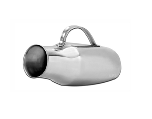 Pot à urines en acier inoxydable résistant à la rouille pour hommes, réutilisable et durable, avec poignée ergonomique pour la collecte d'urine au chevet - Product Image 6