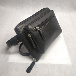 Suministro Directo Riñonera de Cuero Multiusos para Cinturón, Bolsa de Cintura de Gran Capacidad con Cremallera para Viaje, Exportador Indio - Product Image 4