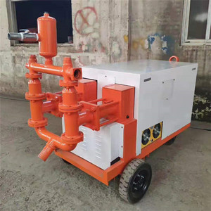 เครื่องอัดฉีดปูนแรงดันสูงปั๊มอัดฉีดปูนสองกระบอก - Product Image 4