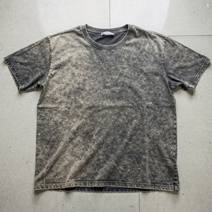 100% Cotton Stonewashed Tie Dye T Shirt Men Crew Neck Short Sleeve Acid Wash Tee Shirts Men's Summer Dye Wash TShirt Mens - Product Image 5