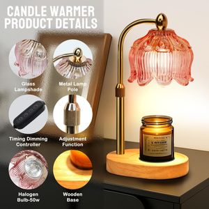 Electric <b>Dimmer</b> Candle Warmer Lamp for Home Warmth Mom Christmas Birthday Gifts for Women - Product Image 4