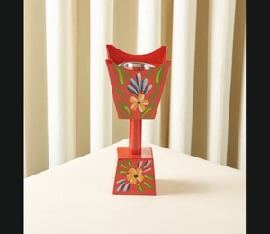 Quemador de incienso árabe tradicional de metal fundido con tapa y mango de madera para uso doméstico - Product Image 2