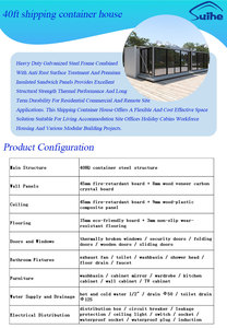 Casa Contenedor de 40 Pies, Vivienda Modular de Acero, Edificio Residencial Prefabricado, Espacio de Vivienda Personalizado - Product Image 4