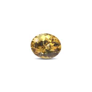 Piedra Preciosa Suelta de Citrino Ovalado de Lujo de 10 Quilates para Joyería Fina - Product Image 1
