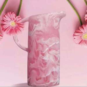 Elegant Modern Resin Pitcher Handmade Durable Lightweight Eco-Friendly Dishwasher Safe Stylish Beverage <b>Container</b> for Party - Product Image 5