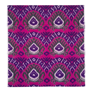 Tissu imprimé Ikat aux motifs saisissants pour vêtements de mode, robes, foulards, décoration intérieure, quilting, artisanat et vente en gros de textiles - Product Image 1