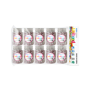 Bandes élastiques pour cheveux en TPU, fabriquées en Corée, unisexes, personnalisées OEM ODM, dans une bouteille en plastique, non toxiques, élastiques, certifiées OEKO-TEX - Product Image 4