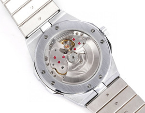 Montre mécanique automatique pour homme, élégante, de qualité supérieure, avec cadran gris en moissanite, pour les occasions décontractées, les affaires et les trajets quotidiens - Product Image 5