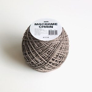 ไหมพรมโครเชต์ MACRAME CHAIN ไหมพรมโพลีโพรพิลีนสำหรับถักมือ น้ำหนัก 250 กรัม ไหมพรมสำหรับถักโครเชต์ - Product Image 4
