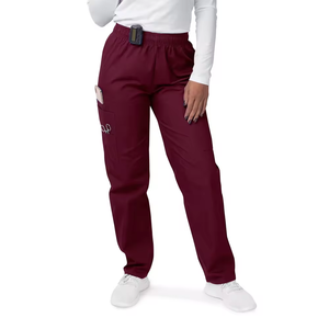 Wholesale Custom Women Medical Scrub <b>Set</b> Stretch V-neck Nursing Uniform Slim Fit Hospital <b>Doctor</b> Nurse Suit Dental Spa Wear - Product Image 4