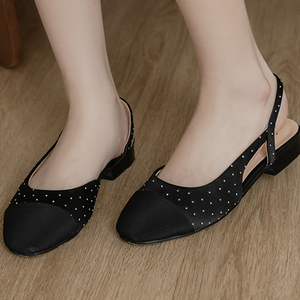 Zapatos Planos de Mujer Ann'S, Transpirables, con Tira Trasera, Punta en Pico, Tacón Bajo, Casuales - Product Image 2