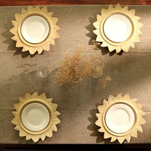Piatto Decorativo in Legno Artigianale da 13 Pollici, Tovaglietta per Cena, Decorazione e Accessorio da Tavola - Product Image 4
