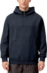 Vente en gros économique : Sweat à capuche zippé pour homme 400 g/m² en molleton épais de coton et polyester, avec logo personnalisé, pour l'hiver, Pakistan Micah Corp - Product Image 3