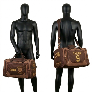 Bolsa de Fútbol Gaélico para Hombre, Premium, de Poliéster 600D GSM, Diseño con Paneles en Verde Marino, Costuras Resistentes, Logotipo Bordado Personalizado - Product Image 2