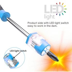 Outil de magnétisation et de démagnétisation LED, coque ABS, modèle Lematec LE-MA001, magnétiseur compact pour embouts de tournevis, pour réparation et assemblage - Product Image 5