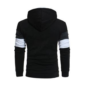 Sudadera con Capucha de Manga Larga para Hombre, al por Mayor, Otoño, Ecológica, de Forro Polar, Color Sólido Personalizado, Estilo Urbano, Casual, Tallas Grandes - Product Image 6