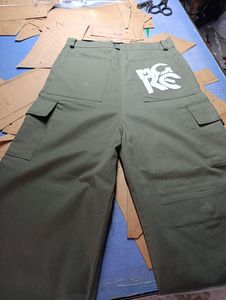 Pantalones Cargo Holgados Personalizables para Hombre, Pantalones de Trabajo, Pantalones Cargo Personalizados para Hombre, Pantalones Cargo Holgados para Hombre - Product Image 2