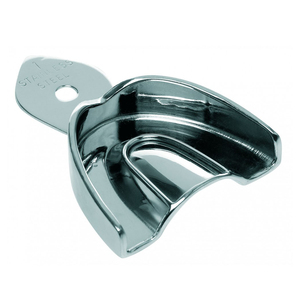 High Quality Orthodontic <b>Tools</b> Manual Impression Trays Teeth Molding Perforated <b>Plain</b> Stainless Steel Made Impression Tray - Product Image 6