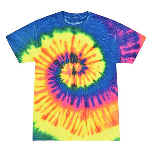 Camiseta Tie Dye de Secado Rápido para Hombre, Color Personalizado, MOQ Bajo, Precio Económico, Camiseta Tie Dye - Product Image 1