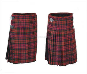 กระโปรงสก็อตแบบดั้งเดิมลายสก็อตสำหรับผู้ชาย - Product Image 3