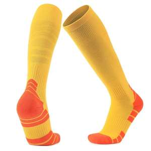 High-performance Soccer <b>Socks</b> With Non-slip Design Breathable And Game-ready Offering Maximum Comfort And Calf Support - Product Image 1
