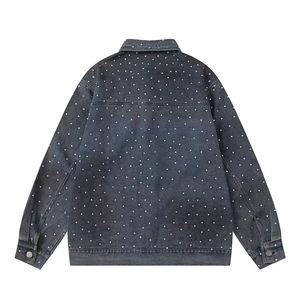 Chaqueta Vaquera Fazn al por Mayor para Hombre, de Alta Calidad, Estilo Casual, con Pedrería - Product Image 2