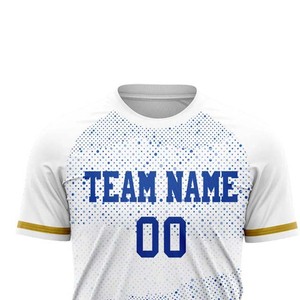 Camisetas de Fútbol Cortas Sublimadas Personalizadas, Transpirables, de Secado Rápido, que Absorben la Humedad, Uniformes de Equipo OEM ODM, Venta al Por Mayor - Product Image 5