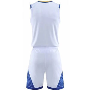 Ensemble de vêtements de sport respirants personnalisés, tenue d'équipe de basketball, maillot à séchage rapide, shorts respirants, prix de gros, uniformes, nouveaux produits - Product Image 4