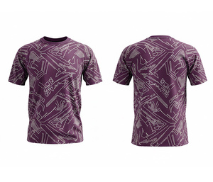 Camisetas de Cuello Redondo con Sublimación Completa, Tela Suave, Diseño Personalizado |   Tallas para Hombres, Mujeres y Jóvenes | Ropa Deportiva Ligera de Secado Rápido para Entrenamiento - Product Image 5