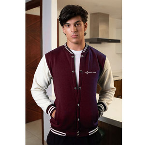 Trendy Varsity <b>Jacket</b> Unisex Custom Logo Patchwork Letterman <b>Jacket</b> Wholesale - Product Image 4
