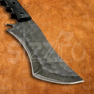 Couteau Tracker G10 en acier allié 12C27 de qualité industrielle, fait main, lame pleine longueur, lame droite, facile à transporter, pour la survie en milieu sauvage - Product Image 3