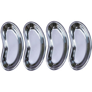 Bandeja renal de acero inoxidable médico de 10 pulgadas, cuenco para vómito mediano, autoclavable manualmente, reutilizable, certificado CE ISO, Medivolve - Product Image 3