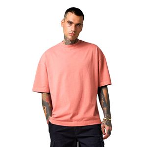 T-shirt Homme Vintage Oversize à Épaules Tombantes, 100% Coton de Haute Qualité, Manches Courtes Tendance avec Logo de Designer – Collection Été 2026 - Product Image 4