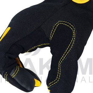customized Durable Cow Split <b>Leather</b> Safety Work <b>Gloves</b> with Anti-Smash Anti-Cut Anti-Slip Anti-Impact Protection <b>gloves</b> - Product Image 4